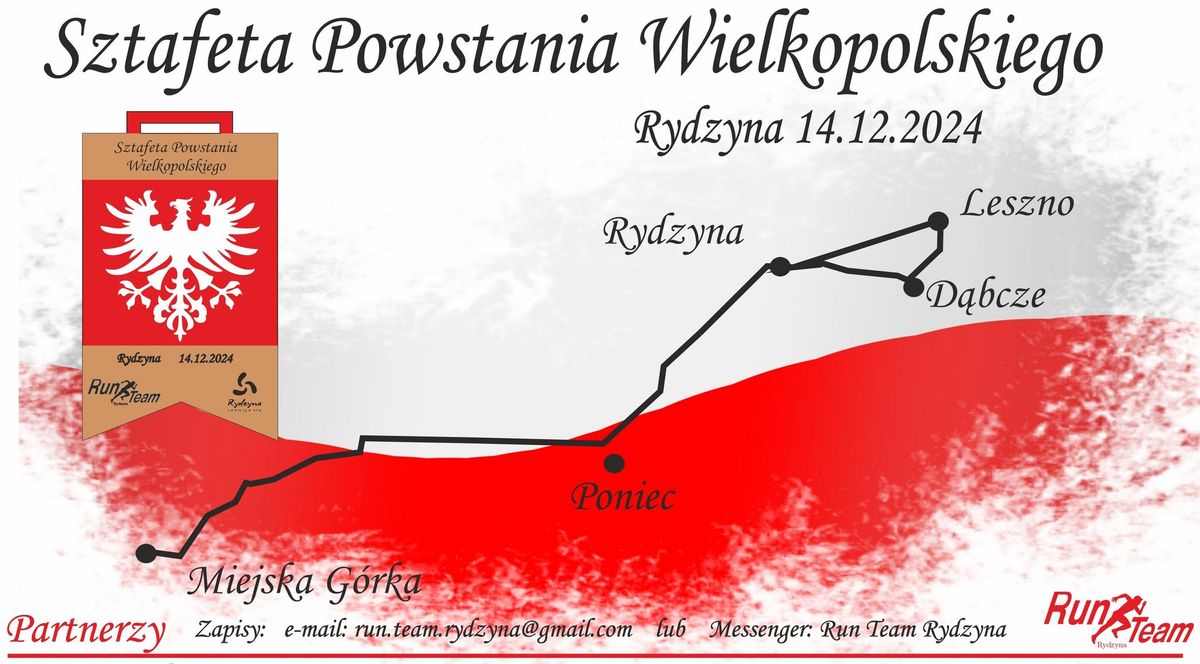 Sztafeta Powstania Wielkopolskiego 14.12.2024