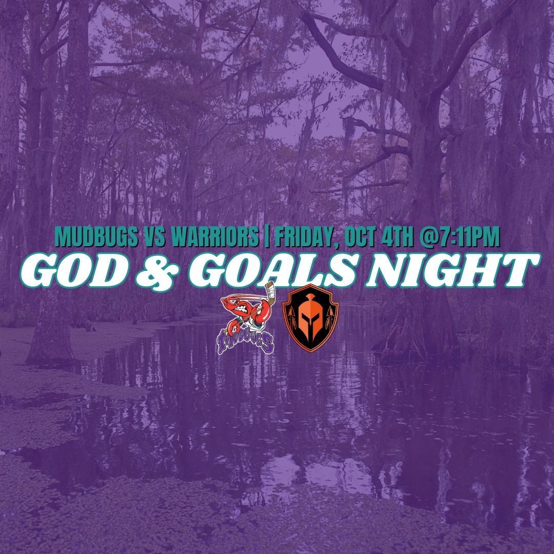 Mudbugs Game: Gods & Goals Night