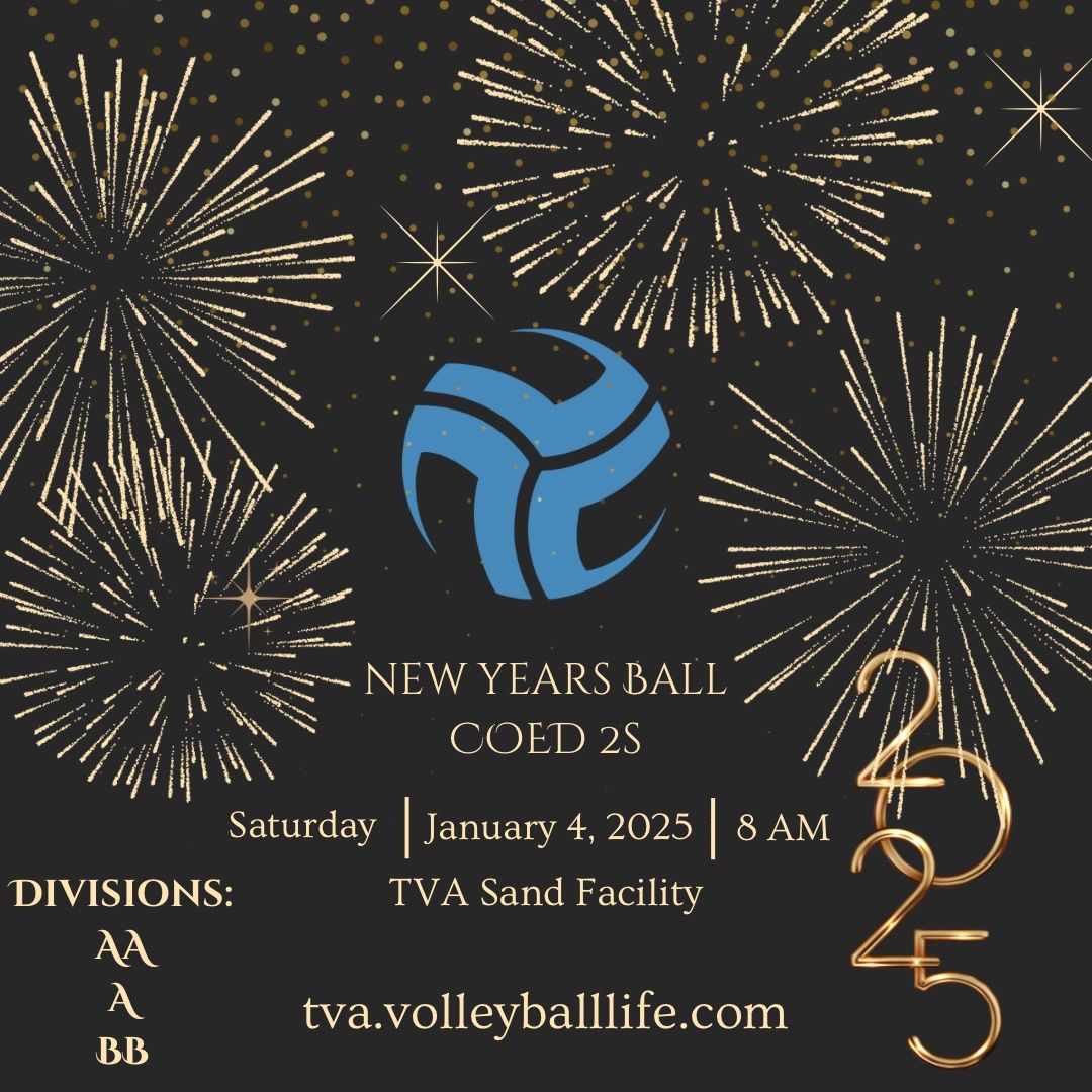 New Year\u2019s Ball Coed 2s tournament