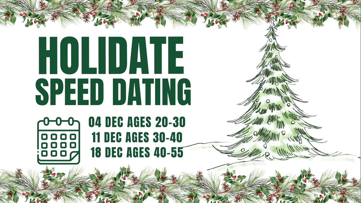 Holiday Speed Dating Edition @ Bardello 