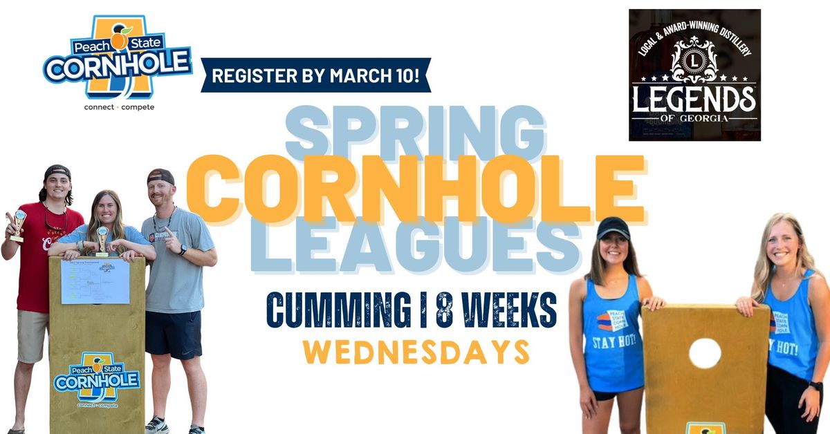 Cumming Spring Cornhole Leagues [Register by March 10]