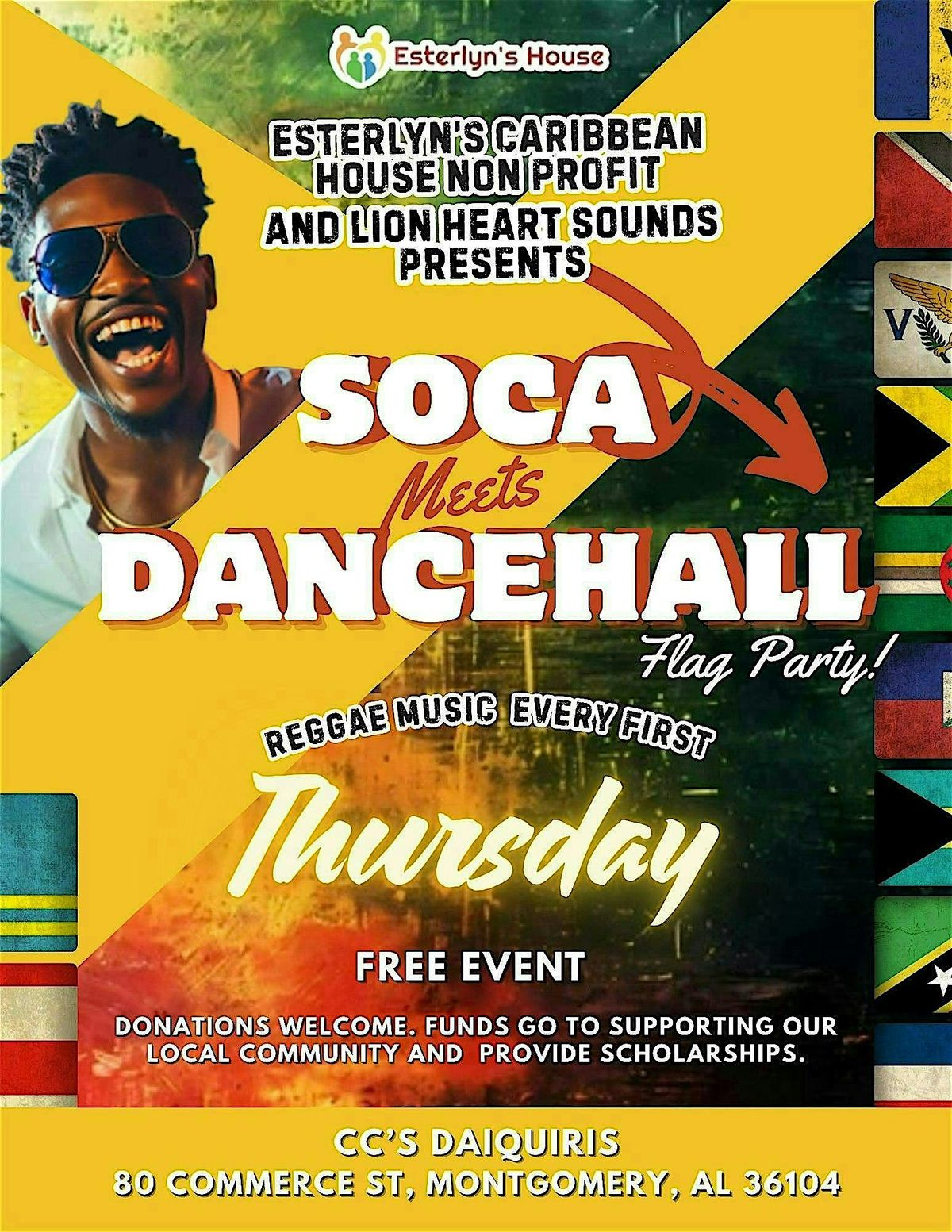 Soca Meets Dancehall Flag Party