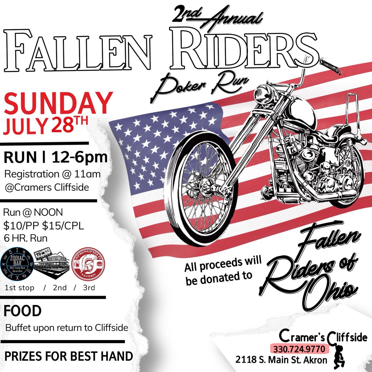 2nd Annual Fallen Riders Run