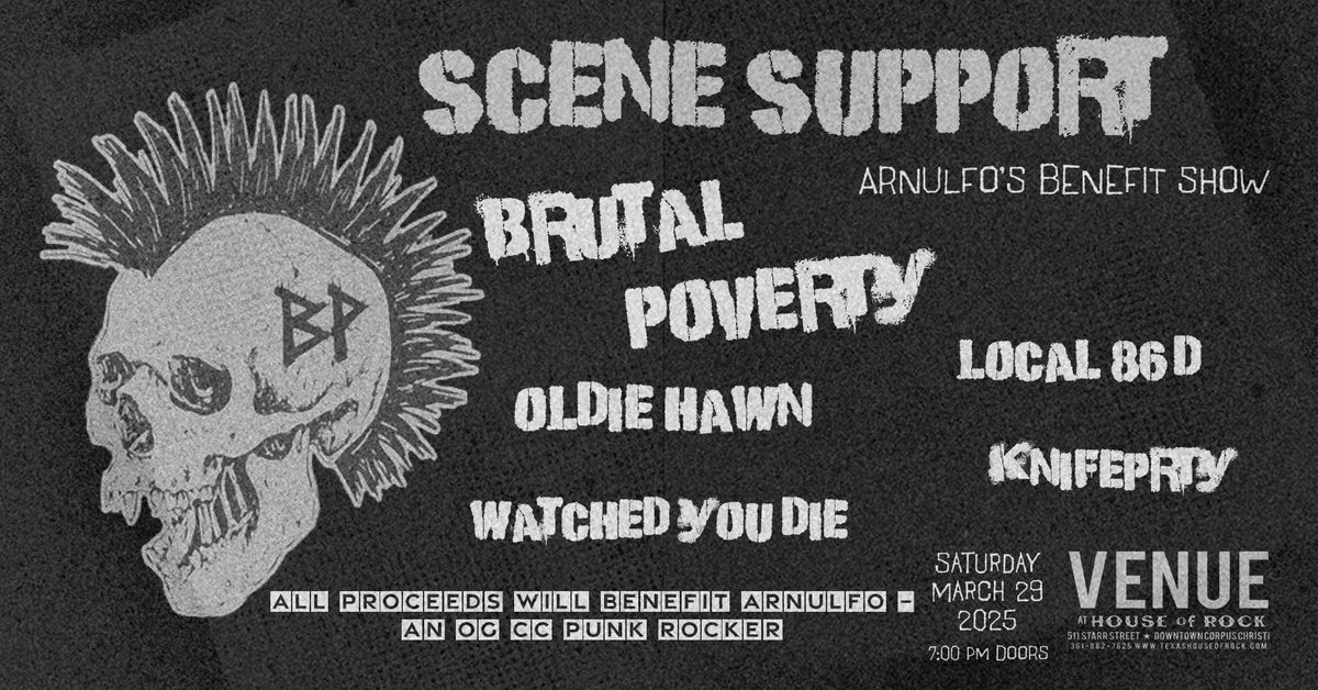 SCENE SUPPORT - Arnulfo's Benefit Show 