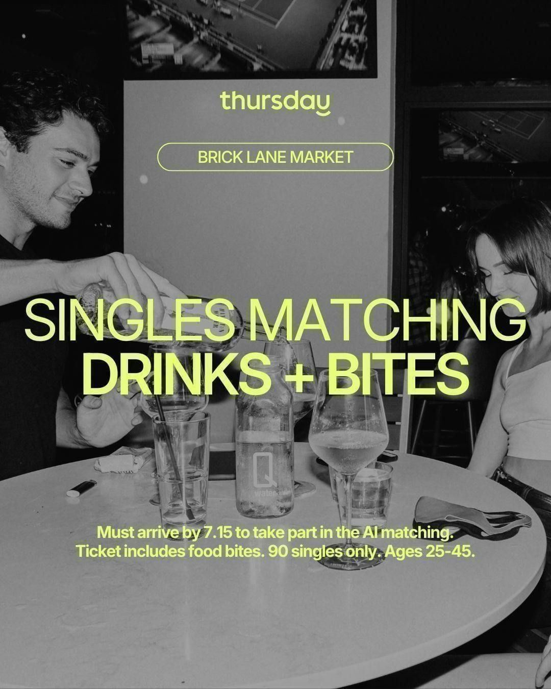 Tuesday | Matching Big Group Drinks &amp; Bites (25 - 45) | Melbourne CBD