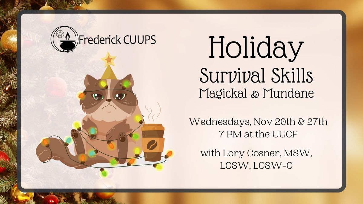 Holiday Survival Skills Workshop