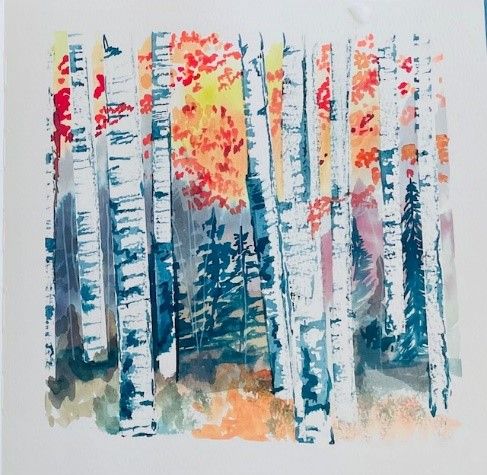 Watercolor and Mindfulness