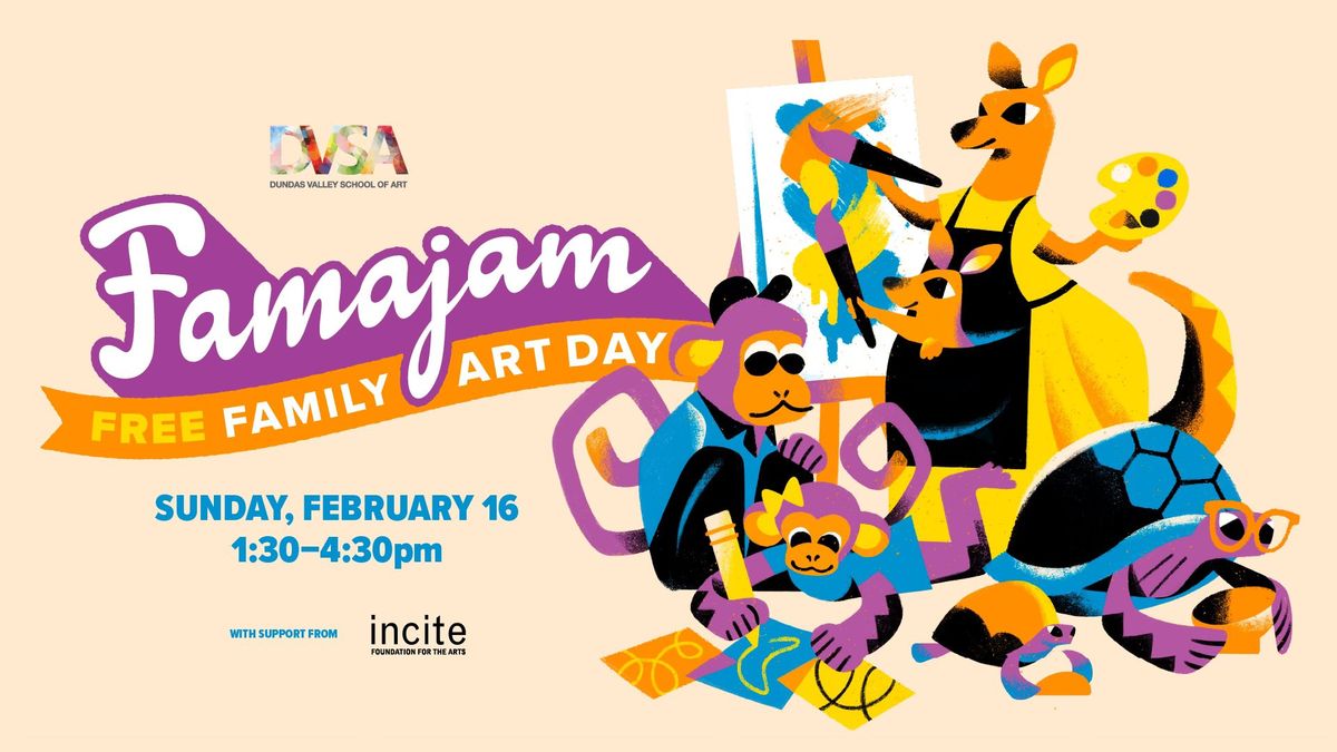 Famajam - FREE Family Art Day