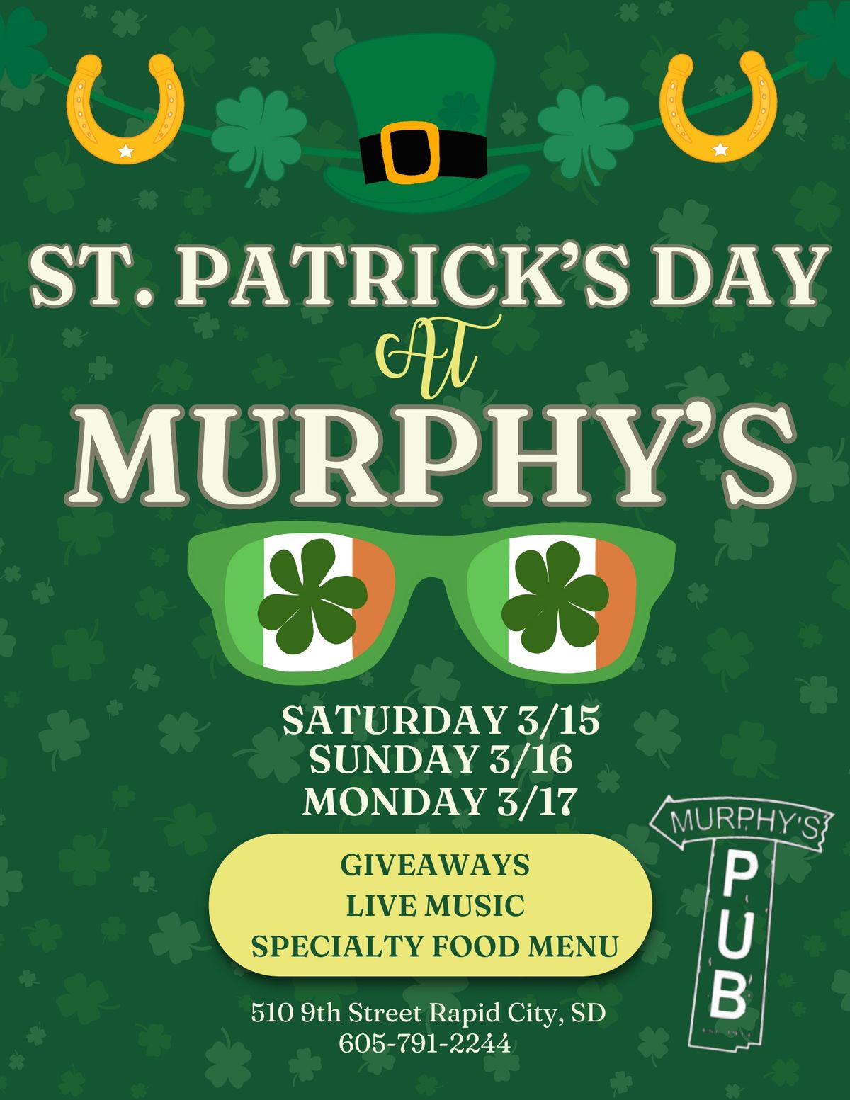 St. Patrick\u2019s Day at MURPHYS