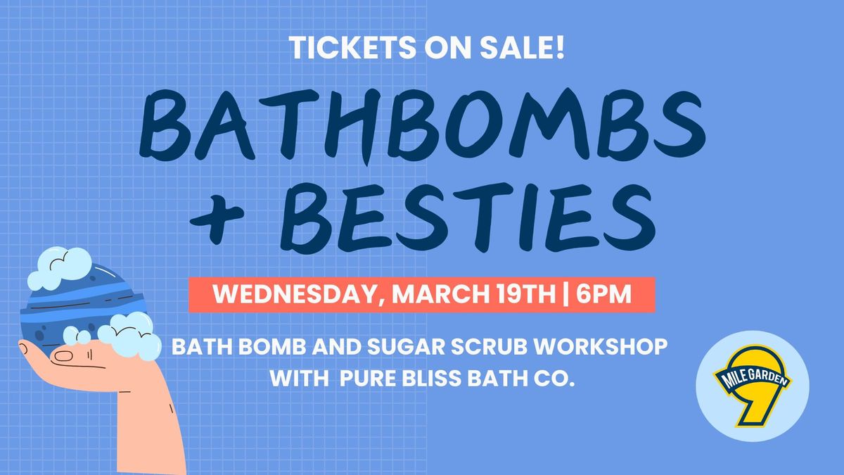 Bath Bombs + Besties: Girls Night Workshop with Pure Bliss Bath Co.