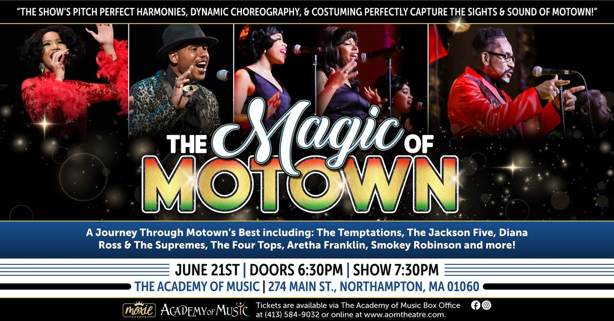 The Magic of Motown - Northampton, MA