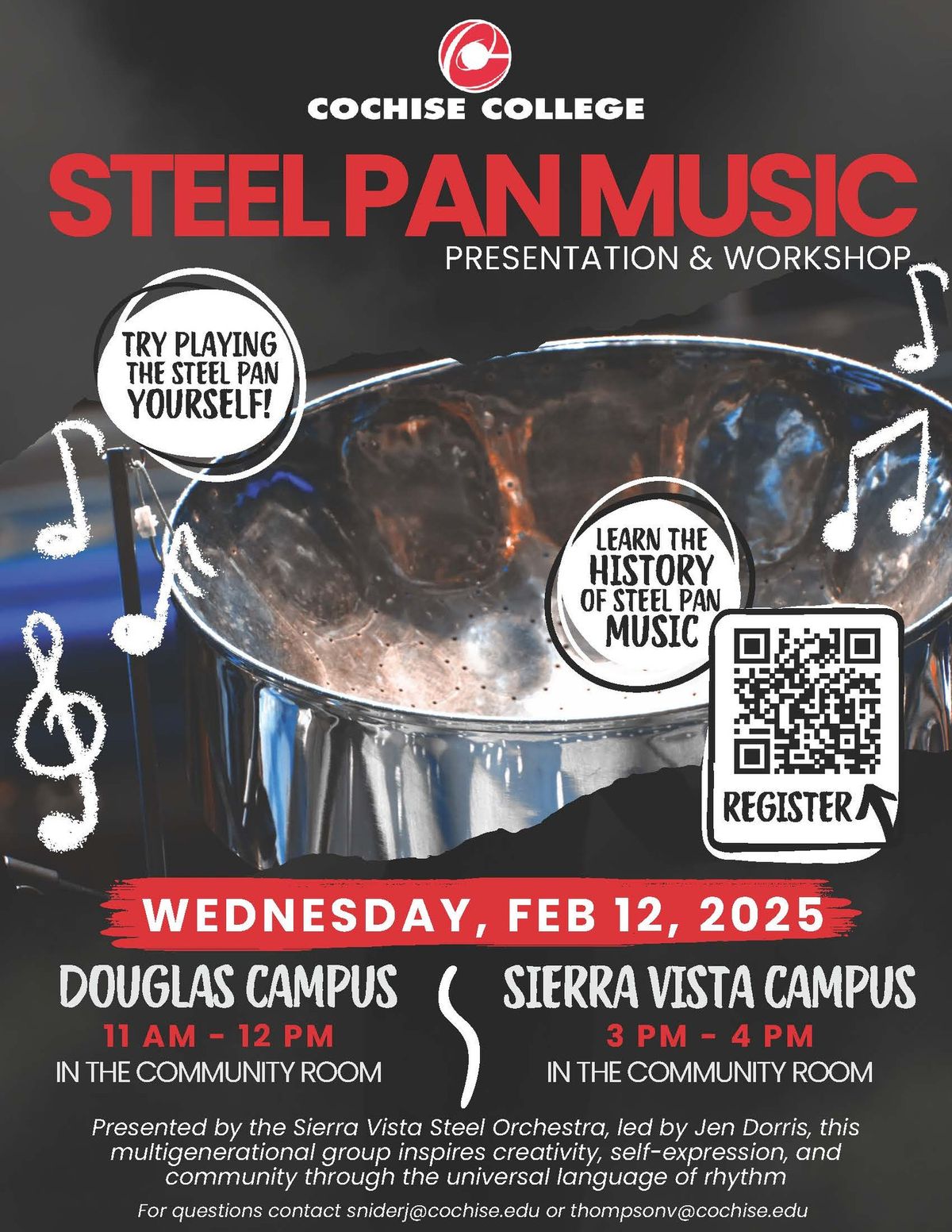 Steel Pan Music - Sierra Vista Campus