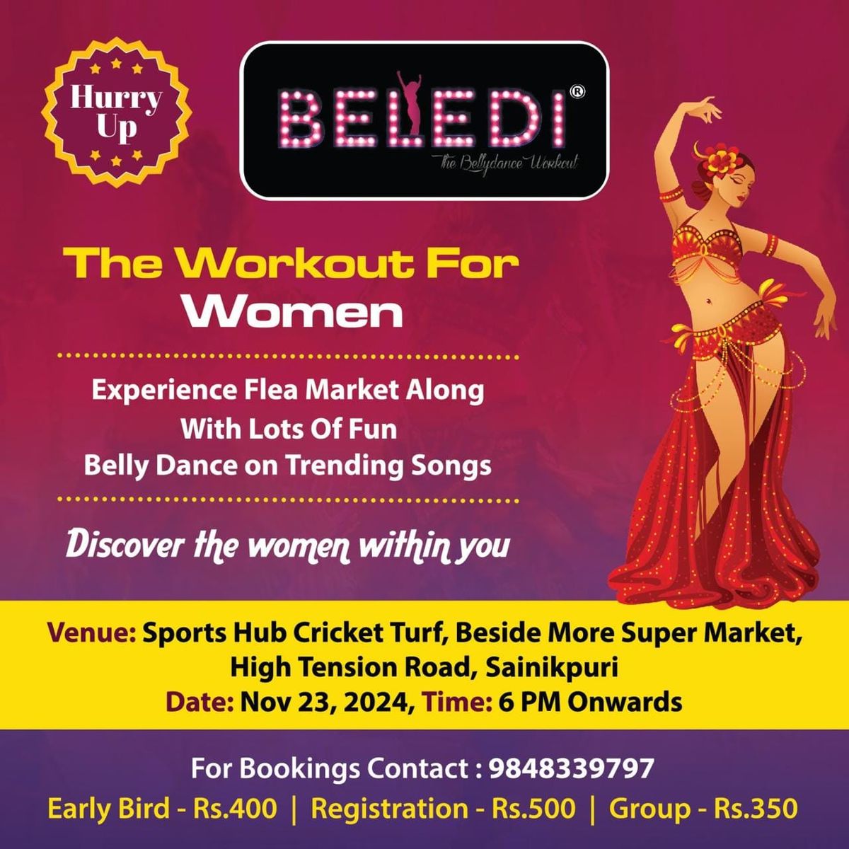 Beledi  the workout for women workshop 