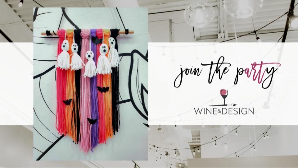 BRAND NEW! Spooky Cute Halloween Macrame - All Ages!  | Wine & Design