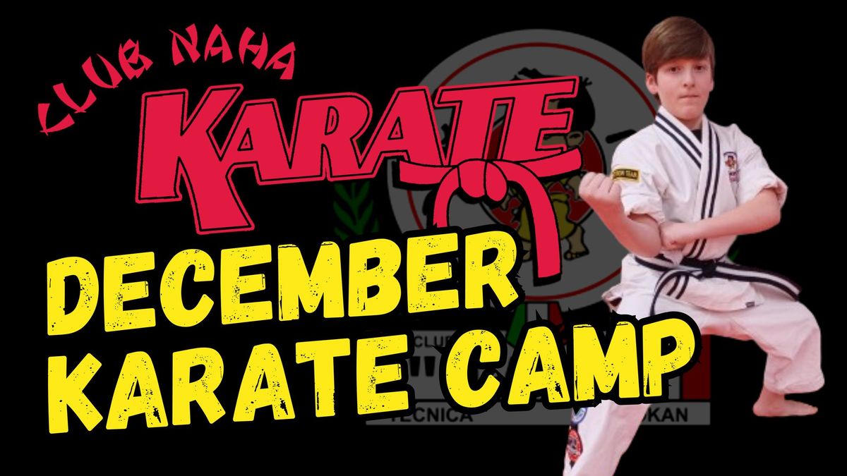 December Karate Camp