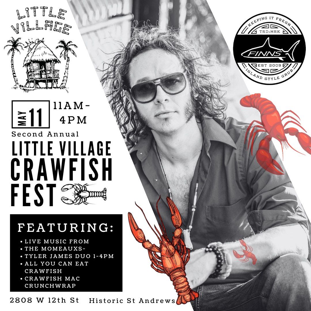 Little Village Crawfish Fest featuring The MoMeauxs -Tyler James duo 