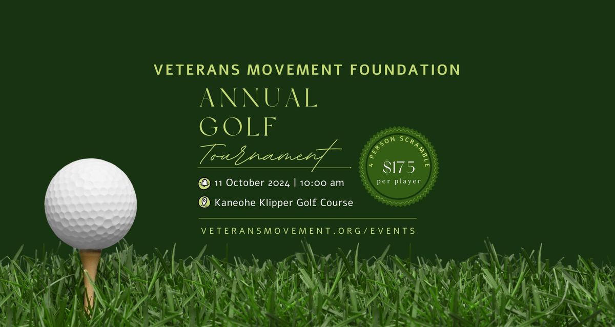 Veterans Movement Foundation 3rd Annual Golf Tournament