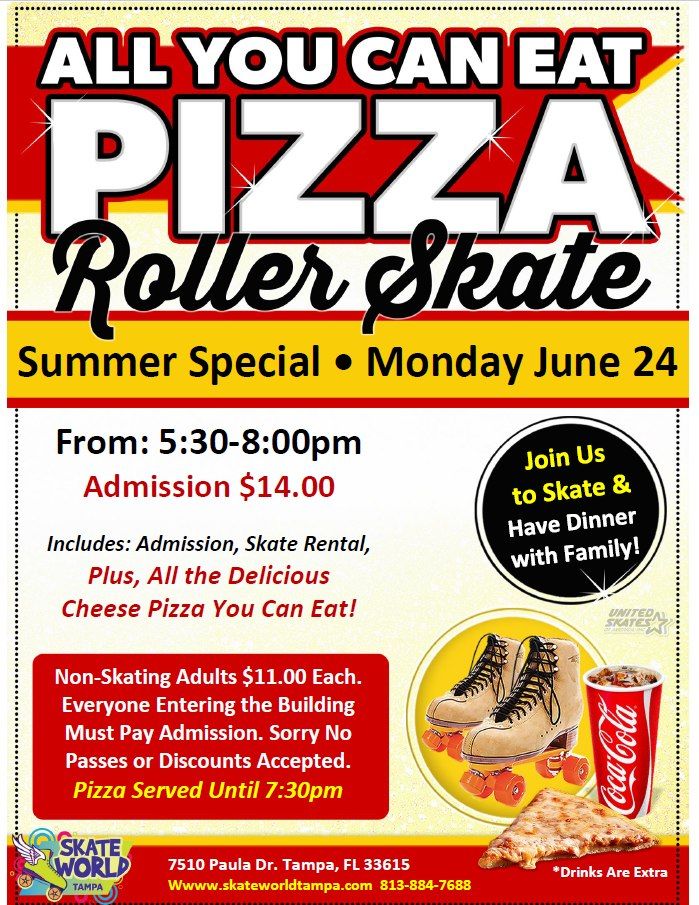 All You Can Eat Pizza Skate
