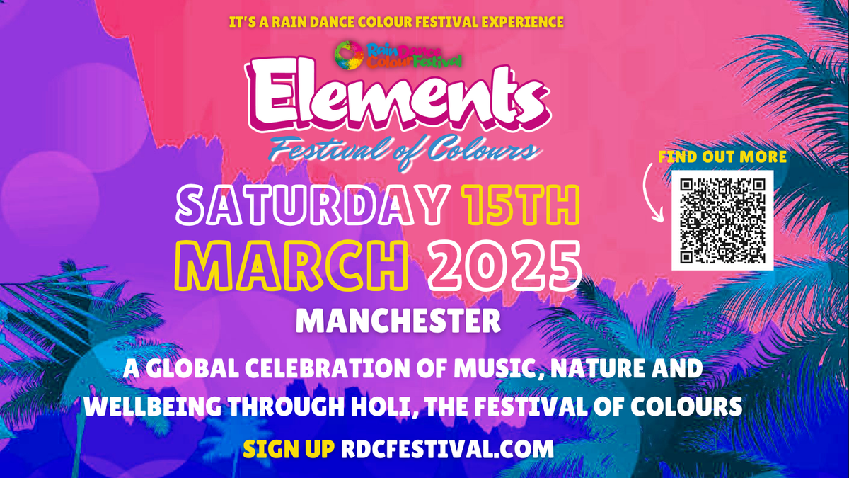 RDCfestival Elements 2025 : A Holi Celebration