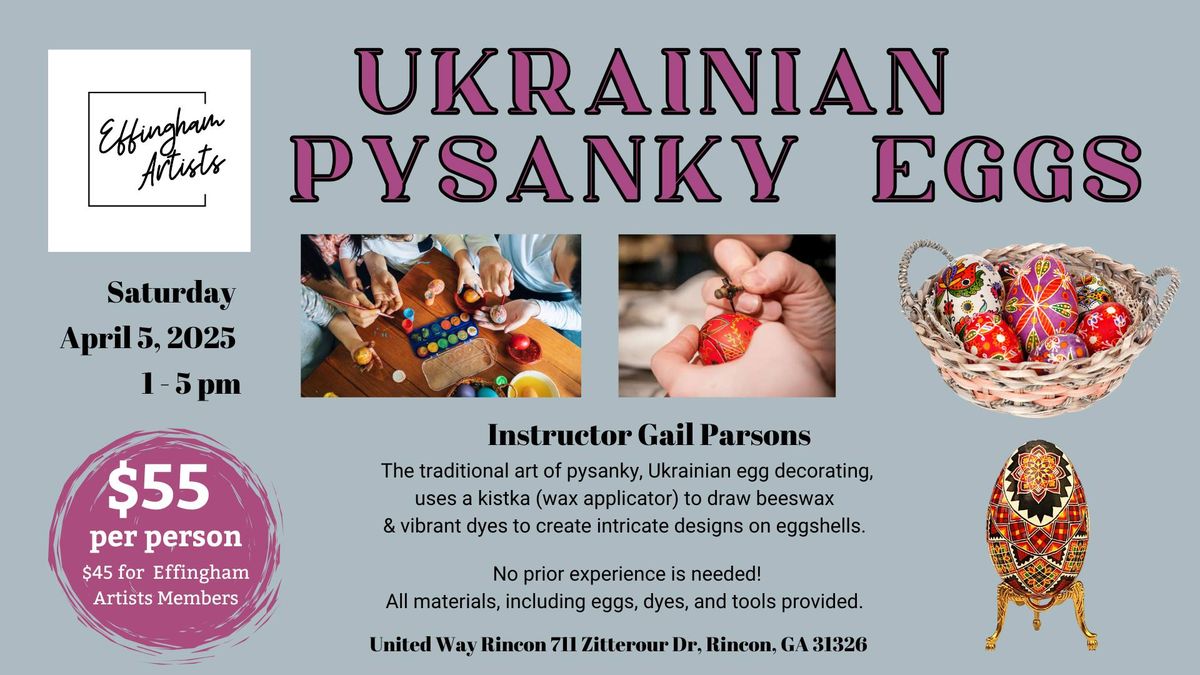 Ukrainian Pysanky Eggs