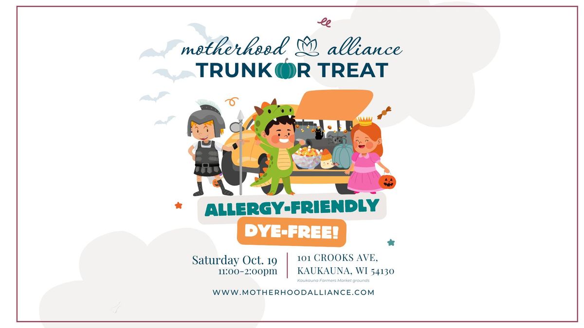 Dye-Free & Allergy-Friendly Trunk-or-Treat | Motherhood Alliance