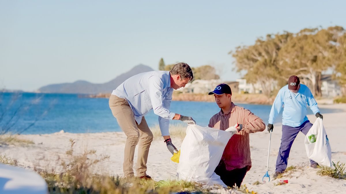 Keep it Clean - Brunswick River Rock Wall