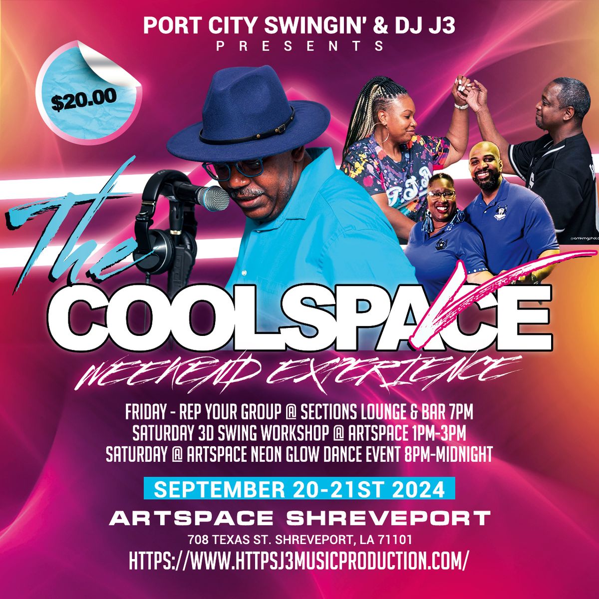 J3 & Port City Swingin' Presents The CoolSpace V Weekend Experience