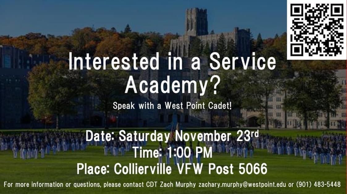 Interested in a Service Academy? 