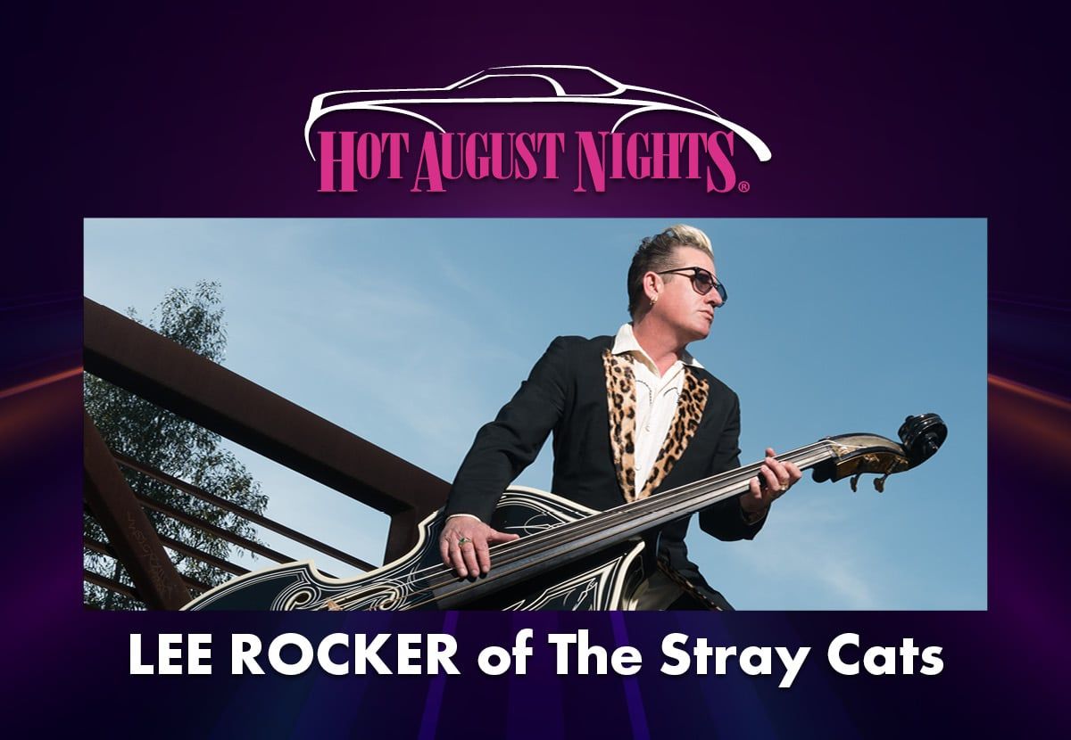 Lee Rocker of The Stray Cats at Hendricks Live