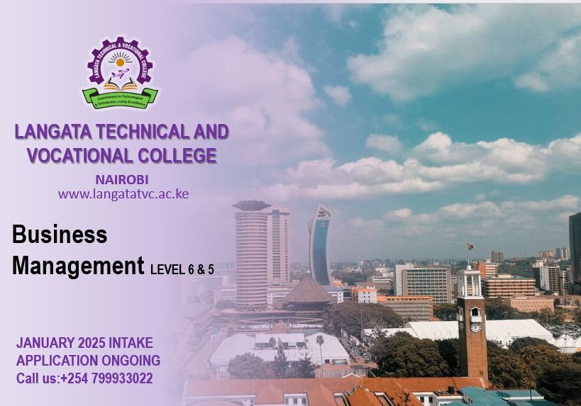 Join the Most Prestigious Courses at Lang'ata Technical College!