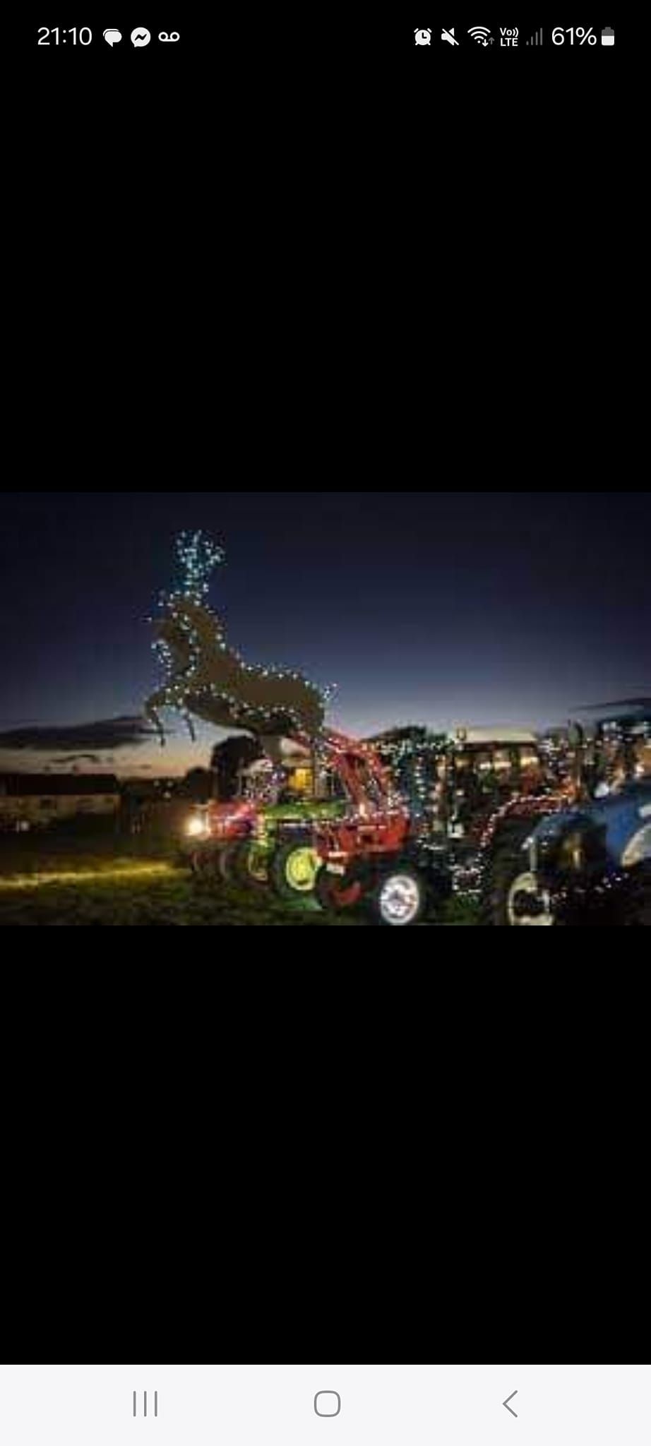 christmas tractor run