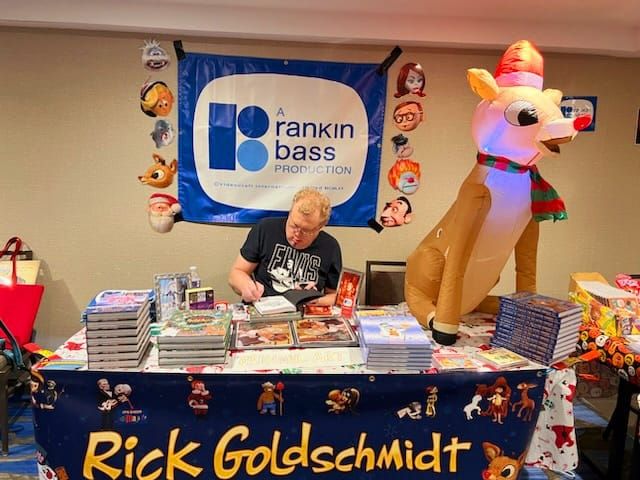 Rankin\/Bass' Rick Goldschmidt at Chiller Theatre for Rudolph's 60th and The Year Without a Santa..