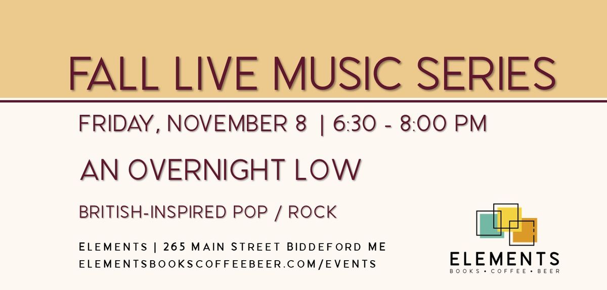 Live Music with An Overnight Low