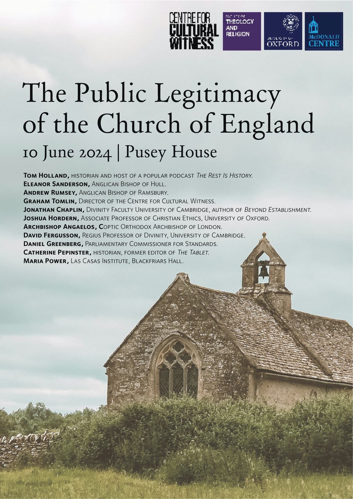 The Public Legitimacy of the Church of England