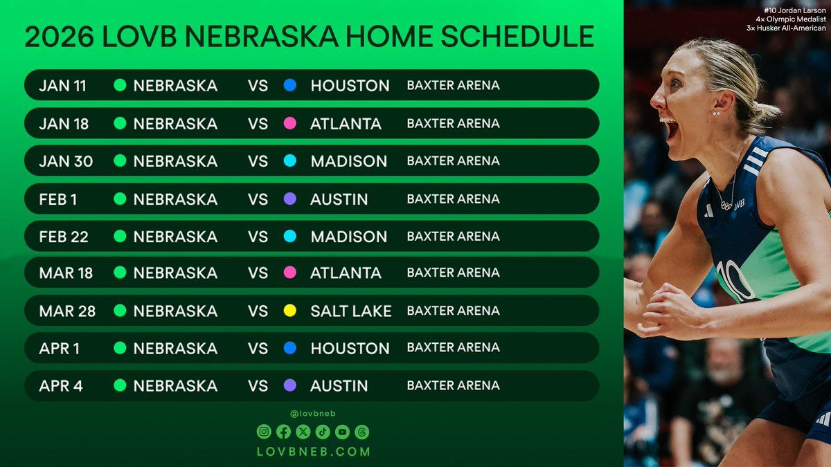 LOVB Nebraska vs. LOVB Atlanta
