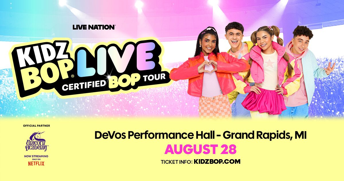 KIDZ BOP LIVE Certified BOP Tour