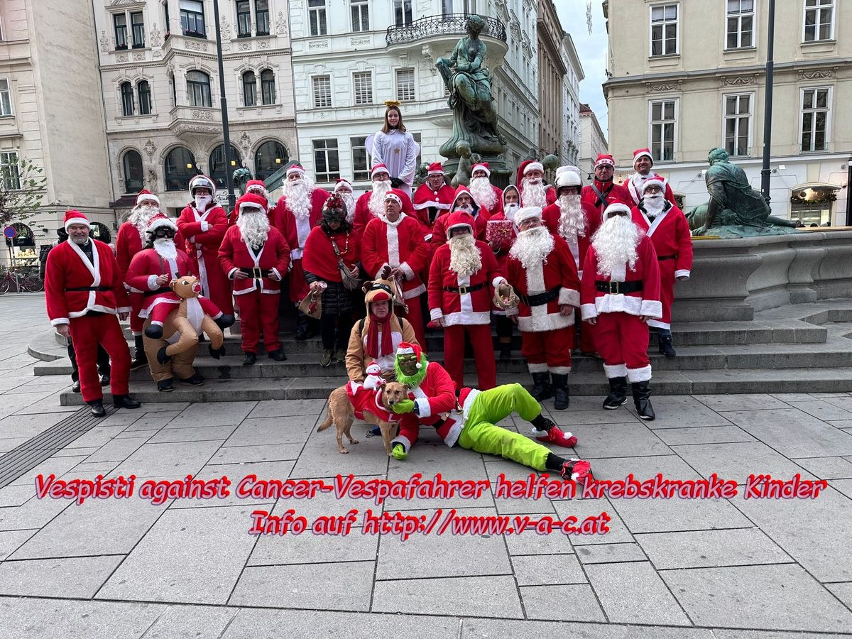 Weihnachtsmann Run Wien f\u00fcr VaC