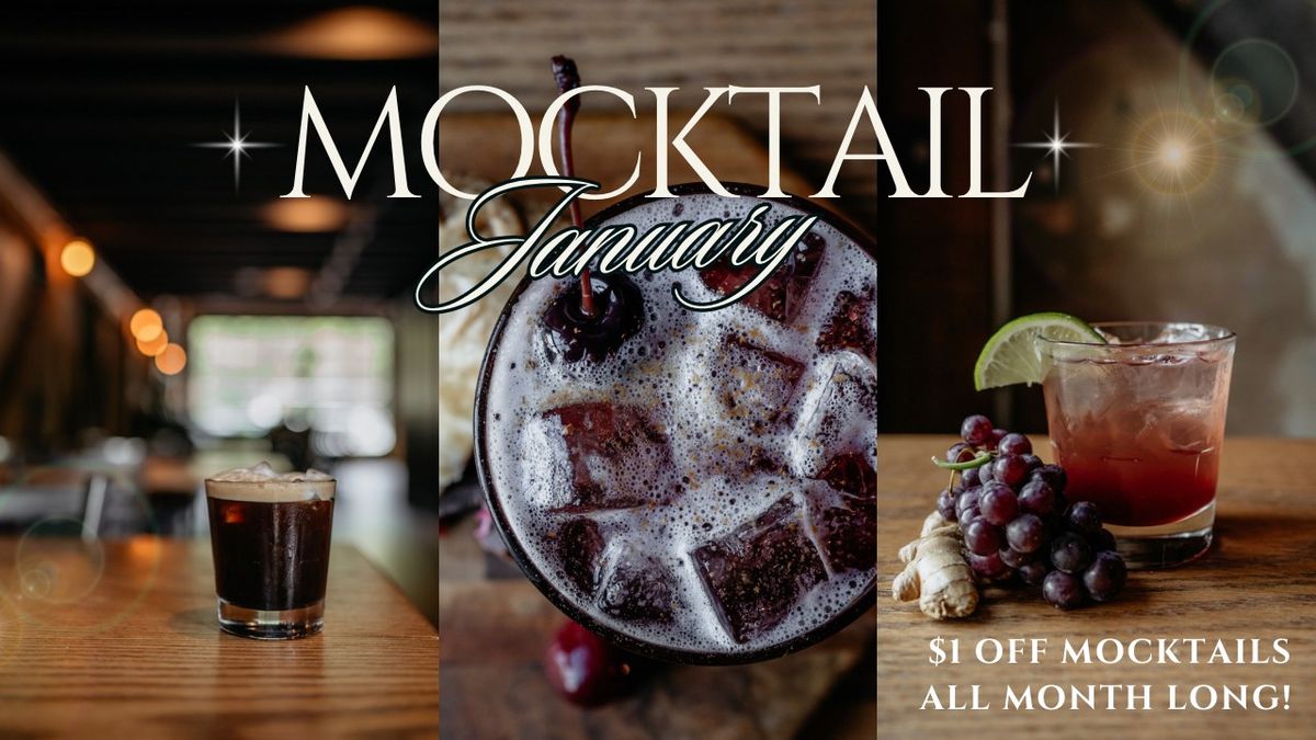 Mocktail Month: Dry January @ Gate City