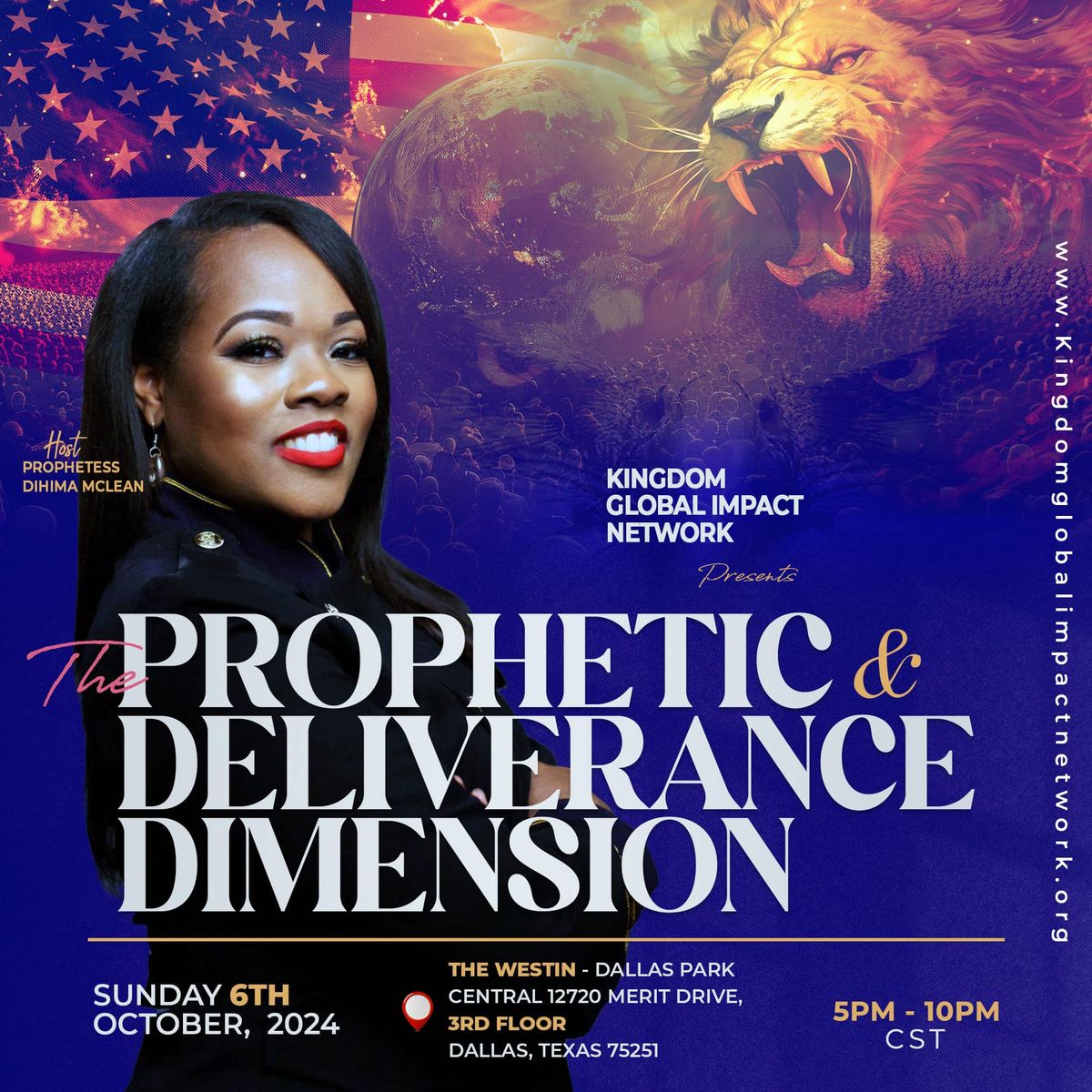 THE PROPHETIC & DELIVERANCE DIMENSION!