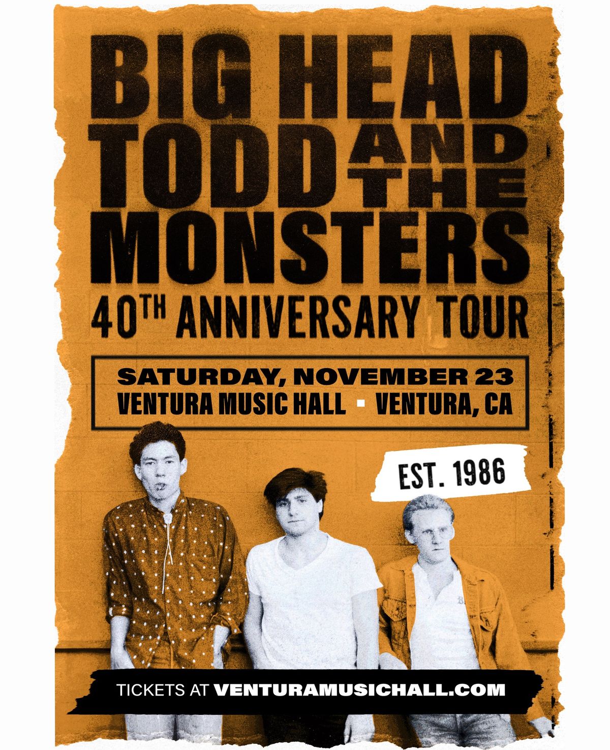 Big Head Todd and the Monsters at Ventura Music Hall