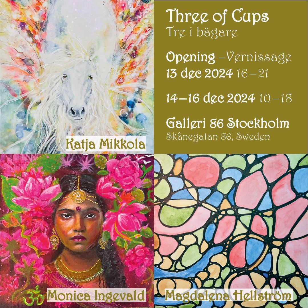 Three of Cups Vernissage 