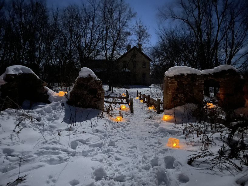 Light and Seek Luminary Walk