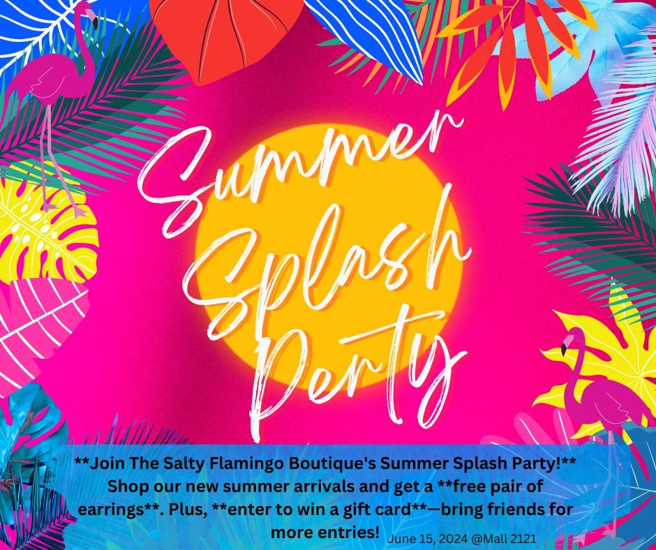 Summer Splash Party!