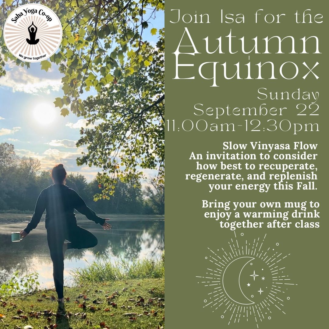 Autumn Equinox Class with Isa