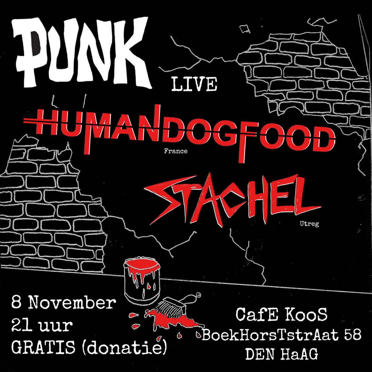 Punk live: Human Dogfood (F) + Stachel