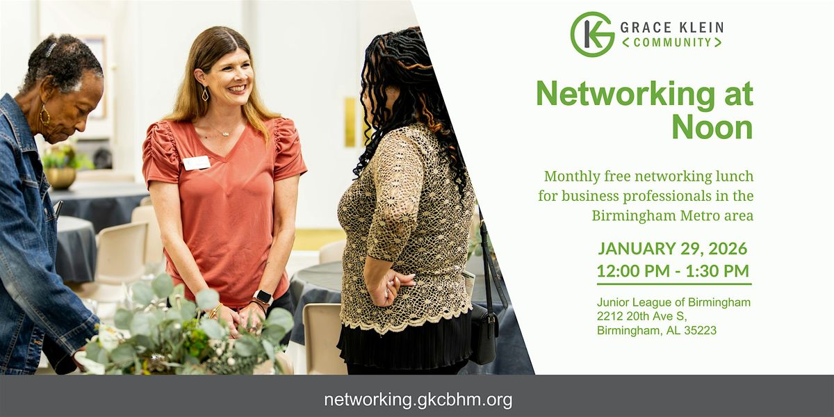 January Networking at Noon