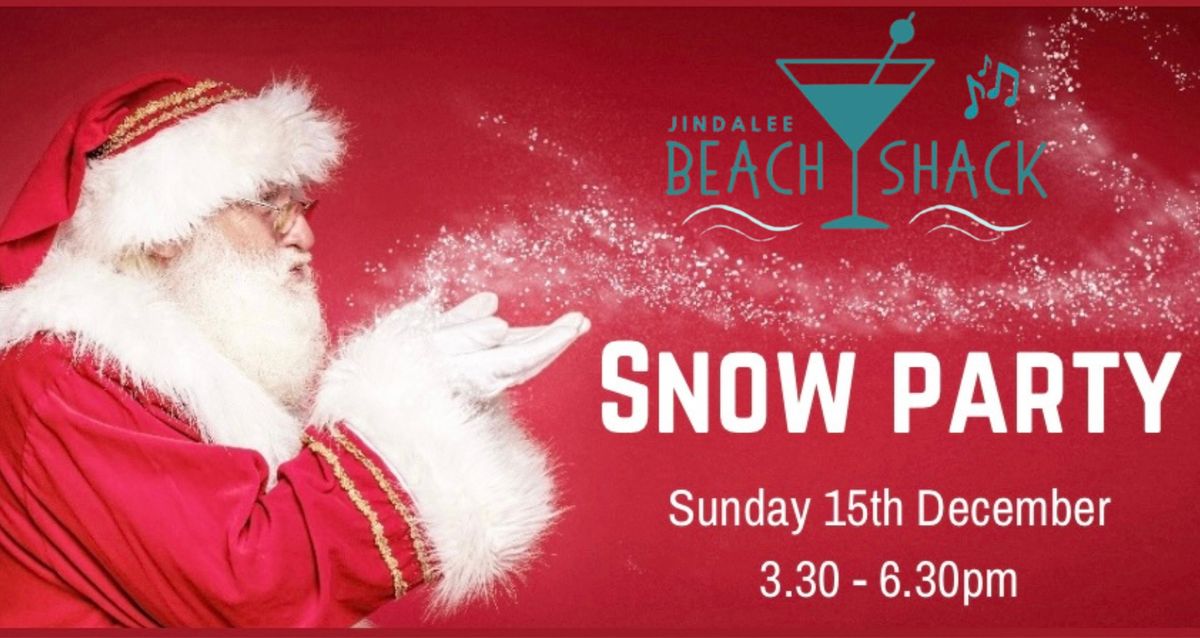 Christmas Snow Party at Jindalee Beach Shack