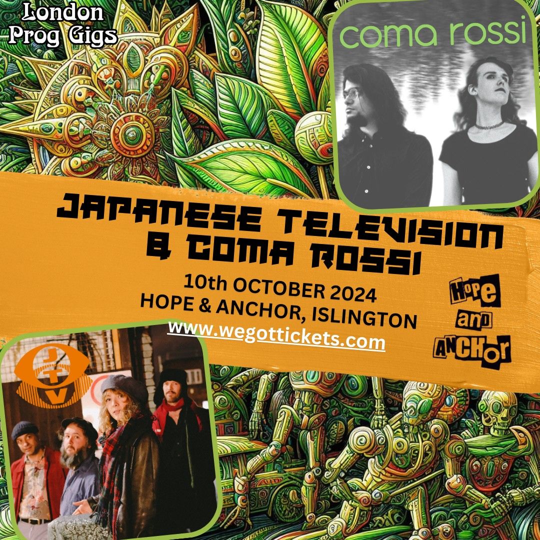 JAPANESE TELEVISION + COMA ROSSI