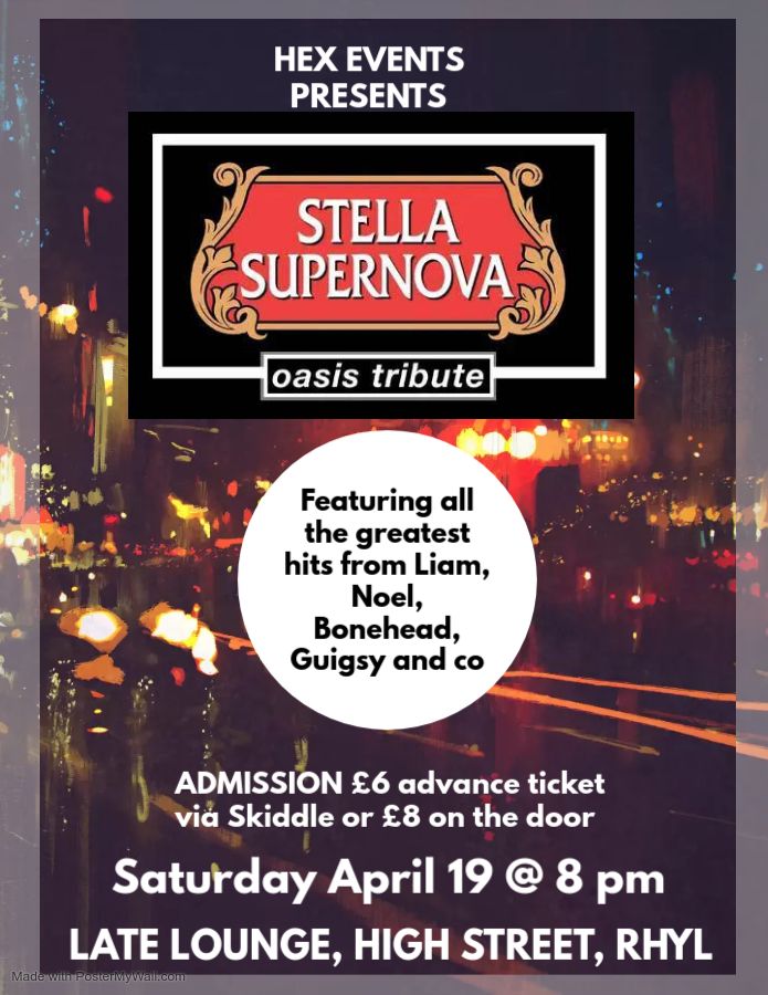 Stella Supernova - A Tribute To Oasis