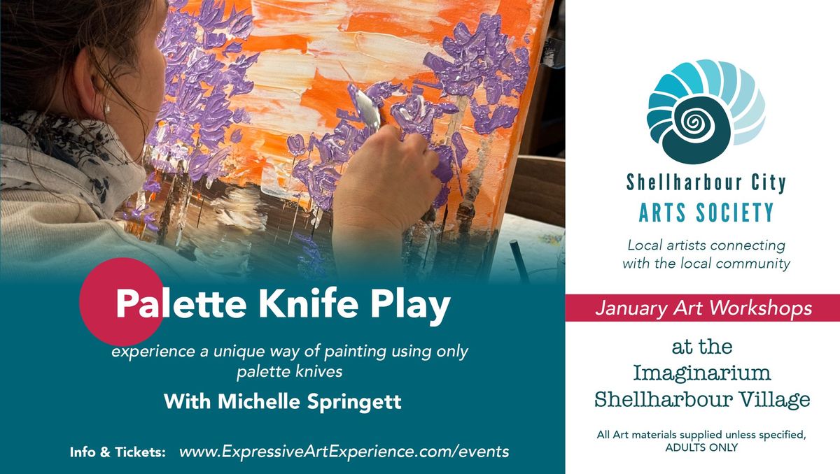 Palette Knife Play with Michelle Springett